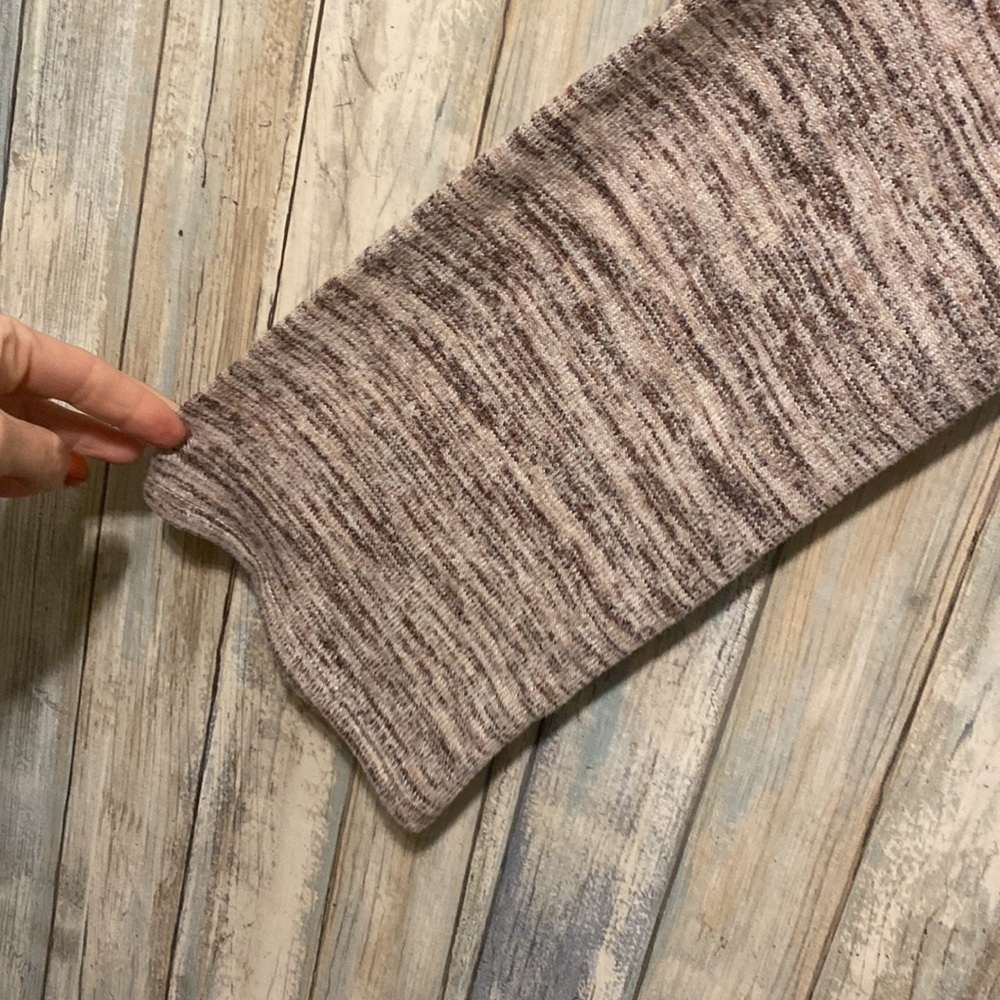 Aerie Earthy around Neck Knit Long sleeve drawcord waist sweater | XS - Picture 7 of 11